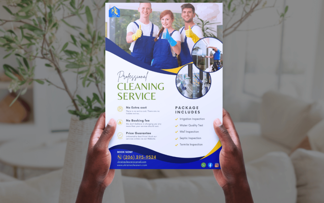 3 Types of Window Cleaning Flyers You Can Use to Bring in Business